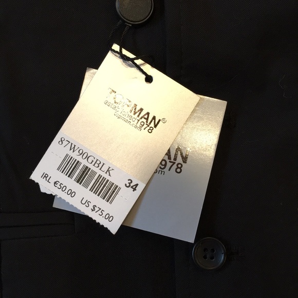 TopMan NWT Black Vest - Picture 2 of 3